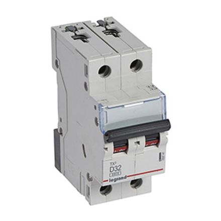 Legrand 403741 Circuit breaker TX3 D32A 2P 6KA 2M