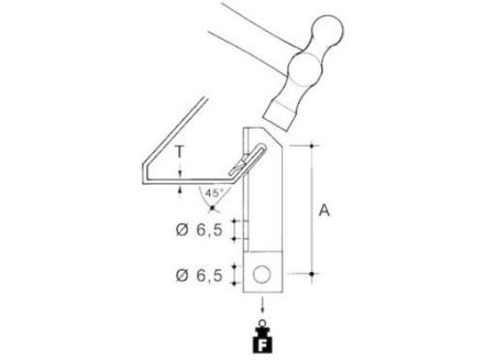 Niedax VM-03 EKLIPS flange mounting