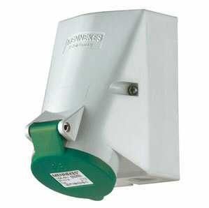 Mennekes 1753 wall socket 16A 4p 10H 50-500V TwinCONTACT IP44