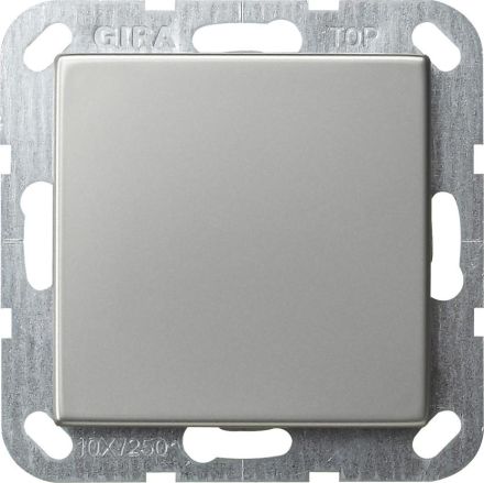 Gira 0127600 push button switch cross system 55 stainless steel