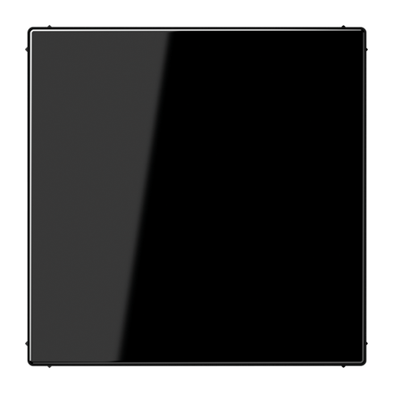 Jung LS994BSW blind cover (latched), thermoplastic, LS series, black