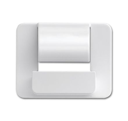 Busch-Jaeger 6477-24G central plate for Busch-powerDock studio white high gloss