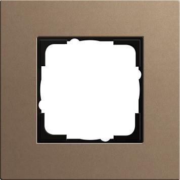 Gira 0211221 1-way cover frame Gira Esprit Lin.Mplx.Light brown