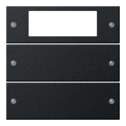 GIRA 2192005 TS3 rocker set System 55 | 2-way, Plus | matt black