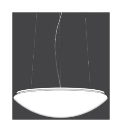 RZB 312093.002.2.76 Flat Polymero 30W 3250lm 840 white LED pendant light