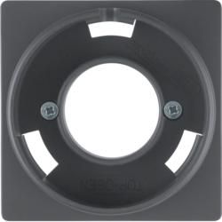 Berker 11986086 Central piece for light signal E14 anthracite including Berker Q.1/Q.3