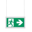 CEAG emergency light two-sided PL/PR 20m for GuideLed 10x25 LED pictogram disc