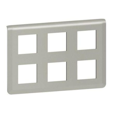 Legrand 079332L Mosaic 2x3x2-mod.horizontal alu frame