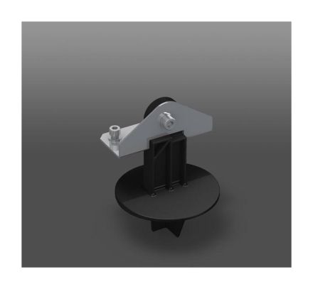 RZB 981962.003 80x80x240 with angle ground spike