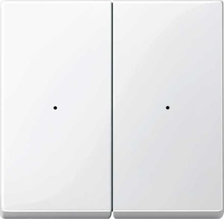MERTEN 619219 rocker for KNX button system M | 2-way | polar white glossy