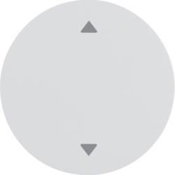 Berker 16202049 Rocker with imprint symbol arrows polar white, glossy Berker R.1/R.3