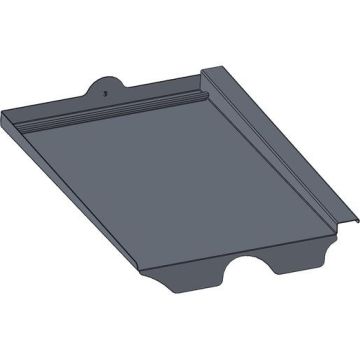 Schletter Solar 103005-003 Sheet metal replacement tile AluTile for Braas Frankfurter Pfanne