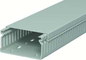 OBO Bettermann LK4 40080 40x80 stone grey wiring duct, 6178016
