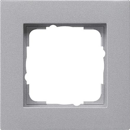 Gira 211255 cover frame 1-way flat E2 F alu