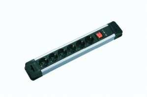 Bachmann 330.101 CONNECTUS 6-way socket distributor with switch