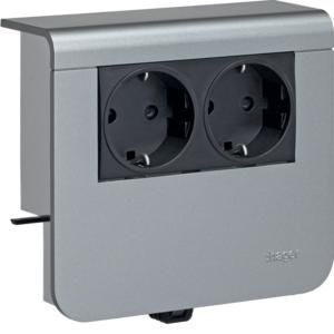 TEHALIT SL20055900D1 appliance rack 2 for socket decor aluminum