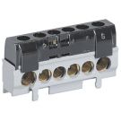 Legrand 004816 terminal block black 6POL