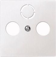 MERTEN 297519 Central plate polar white SYSTEM M