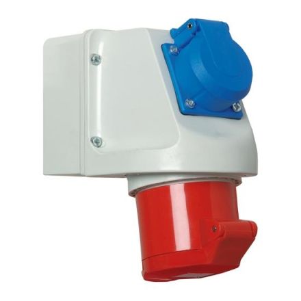 Walther 114 5x16A+std. wall socket