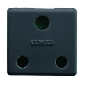 Gewiss GW21209 2M 2P+PE 16A British stand sw socket