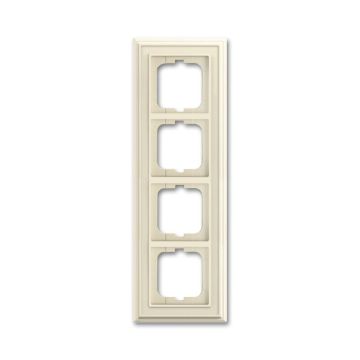 Busch-Jaeger 1724-832 cover frame, 4-way frame ivory white