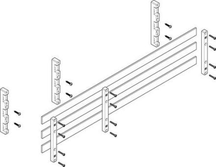 ABN 60mm with CU 30x5mm 3-pole 70mm busbar module ( MTSC32743 )