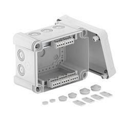 OBO Bettermann X10 T LGR with terminal block 190x150 light green cable junction box, 2005206