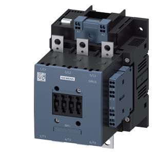 Siemens 3RT1056-2XB46-0LA2 railway contactor AC3: 90 kW/400V DC 110V 2S+2NC 3-pole S6