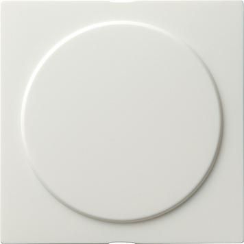 Gira 026840 blank cover with support ring S-Color pure white