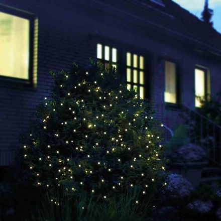 Fhs 02886 LED light net 200er 3 x 3 m warm white IP44 adapter