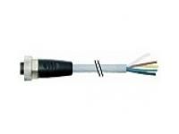 Murrelektronik 7000-78021-9651000 7/8' PUR-JBZ 5x1,0 grey 10m straight cable socket