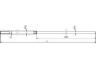 Dehn & Söhne 103429 Pipe-air-termination rod D 16mm L 20mm