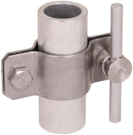 Dehn & Söhne 105374 Connection clamp FS NIRO D40 for Rd 6-10mm