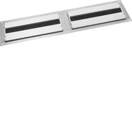 Hager M-BBB11040 3-part brushes 1100x400 galvanized base plate
