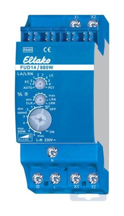 Eltako 30014006 RS485 bus universal dimming actuator FUD14/800W up to 800W