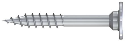 Reisser ZG9292S012-0400304-1 Furniture mounting screw, flat washer head, under-reinforced, TX, TG, 4.0 x 30, steel, shiny nickel-plated, pack of 200