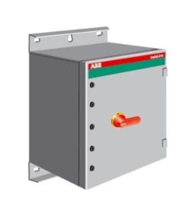 ABB Stotz-Kontakt OT1000BUUR3AZ, EMC safety switch 3-pole 560 kW 400V with red-yellow handle, 1SCA022725R3010
