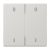 JUNG ENOLS995-01LG described EnOcean wireless wall transmitter LS | 4-way, IO symbols | light gray