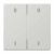 JUNG ENOLS995-01LG described EnOcean wireless wall transmitter LS | 4-way, IO symbols | light gray