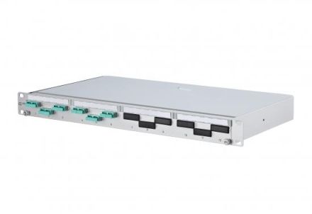 METZ CONNECT 150225BA06-E OpDAT PA splice 6xSC-D aqua OM3 grey patch panel