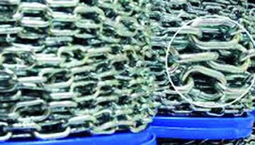 Rodo DIN 5686 K32 30m BA limit 120kg knotted chain