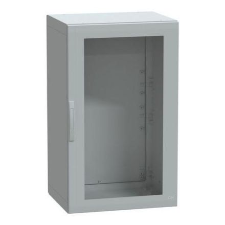 Schneider Electric NSYPLA1276TG 7035 POLY-WS 1250X750X620 1 GLASS DOOR standing cabinet