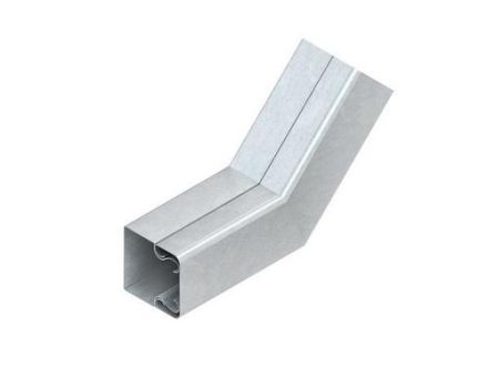 Niedax LUWB40.040 45° with cover 40x40mm strip galvanized vertical corner