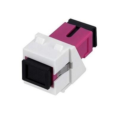 Rutenbeck 228080600 KMK-SC OM4 erika pure white SC Keystone Module