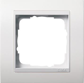 Gira 0211803 1-way cover frame for pure white Gira Event pure white
