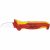 Knipex 0303028 cable knife 180mmSB blade length: 50mm, insulated (9852SB)