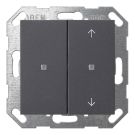 GIRA 517528 KNX push button sensor System 55 | 2-way, arrows | anthracite