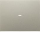 BERKER 80960273 Cover for touch sensor K.1/K.5 | 1-way, with lens | matt lacquered stainless steel