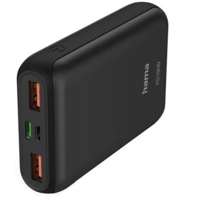 Hama 201662 'PD10-HD', 10000mAh, Anthracite Power Pack