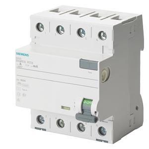 Siemens 5SV3646-6KK12 residual current circuit breaker 63/0.3A 3-pole+N 400V 4TE SIGRES